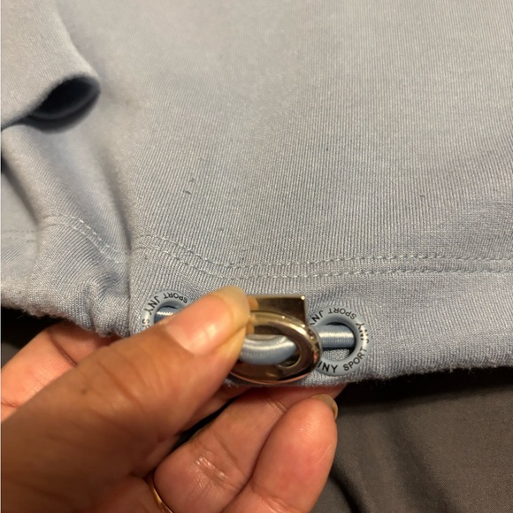 Jones New York Sport Light Blue Cowl Neck Pull Over EUC - Picture 7 of 7